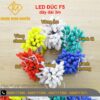(Nhiều Màu) Giá 1 bó 50 bóng led đúc F5, đế 9mm - chống nước dùng quấn cây, trang trí