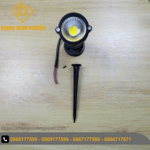 Đèn rọi ngoài trời 220V công suất 5W chuyên dùng rọi cây, rọi sân vườn, rọi tiểu cảnh, rọi hồ cá,... trang trí sân vườn Đèn rọi ngoài trời 220V công suất 5W chuyên dùng rọi cây, rọi sân vườn, rọi tiểu cảnh, rọi hồ cá,... trang trí sân vườn
