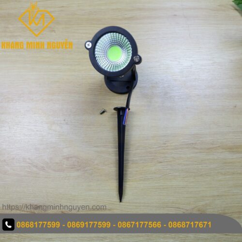 Đèn rọi ngoài trời 220V công suất 5W chuyên dùng rọi cây, rọi sân vườn, rọi tiểu cảnh, rọi hồ cá,... trang trí sân vườn Đèn rọi ngoài trời 220V công suất 5W chuyên dùng rọi cây, rọi sân vườn, rọi tiểu cảnh, rọi hồ cá,... trang trí sân vườn