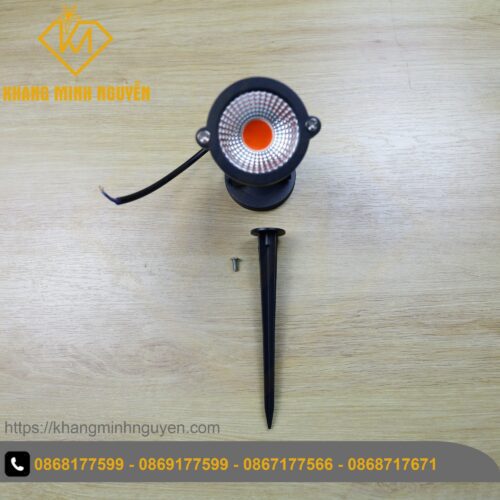 Đèn rọi ngoài trời 220V công suất 5W chuyên dùng rọi cây, rọi sân vườn, rọi tiểu cảnh, rọi hồ cá,... trang trí sân vườn Đèn rọi ngoài trời 220V công suất 5W chuyên dùng rọi cây, rọi sân vườn, rọi tiểu cảnh, rọi hồ cá,... trang trí sân vườn