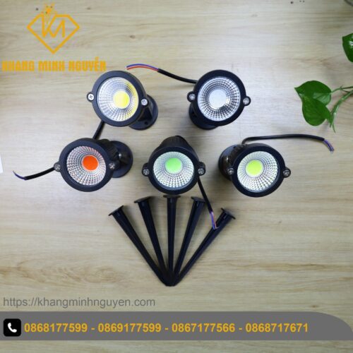 Đèn rọi ngoài trời 220V công suất 5W chuyên dùng rọi cây, rọi sân vườn, rọi tiểu cảnh, rọi hồ cá,... trang trí sân vườn Đèn rọi ngoài trời 220V công suất 5W chuyên dùng rọi cây, rọi sân vườn, rọi tiểu cảnh, rọi hồ cá,... trang trí sân vườn