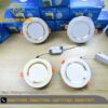 (Đổi 3 màu) Đèn led âm trần, Downlight 7W D120 - ánh sáng đổi 3 chế độ màu Trắng - Vàng - Trung tính, lỗ khoét 90mm