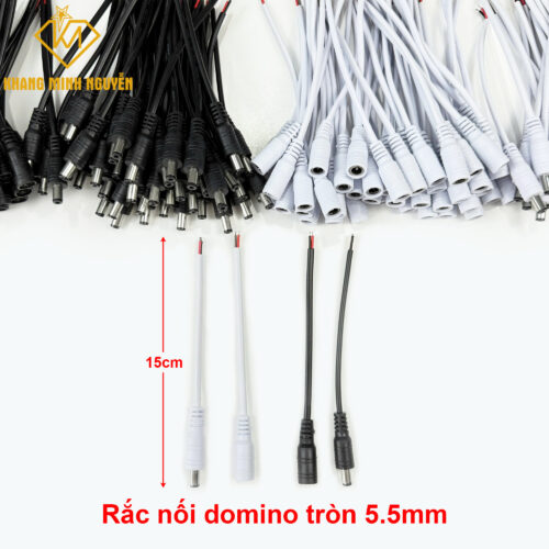 Jack nối, Rắc nối tròn 5.5mm DC - Jack Adapter 5.5mm