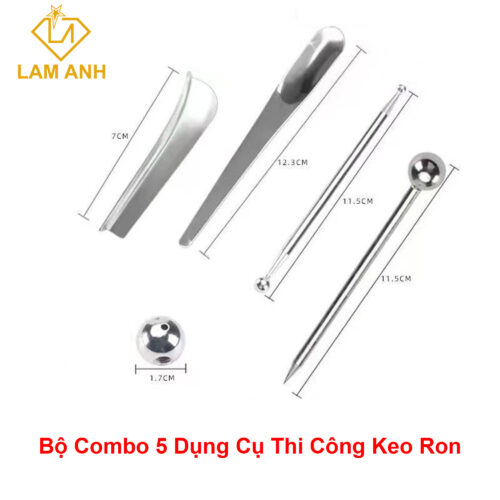 Bộ dụng cụ miết ron, hỗ trợ thi công keo chít mạch, keo chà ron epoxy